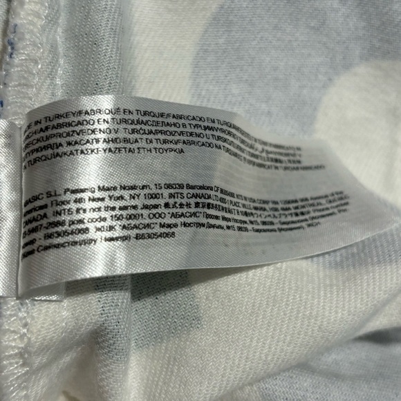 DESIGUAL Sz S Trucker Style Jacket Oversized Canvas Large Colourful Letters - Picture 7 of 9